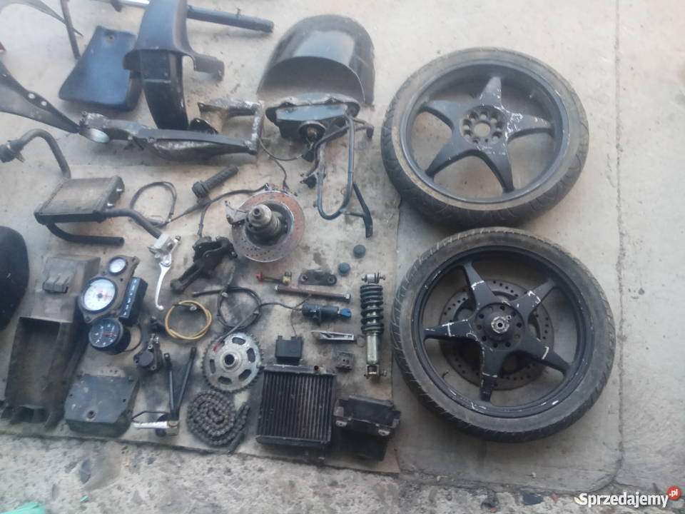 Części aprilia rs 50 plastiki tarcze amortyzator sprzedam