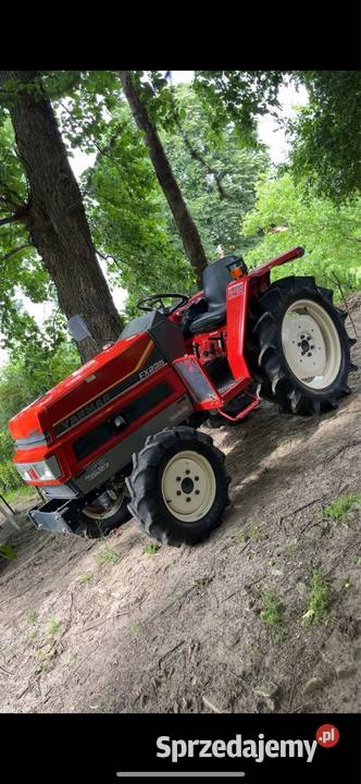 Yanmar FX235 z glebogryzarką separacyjną Wspomaganie kierownicy Strzelin