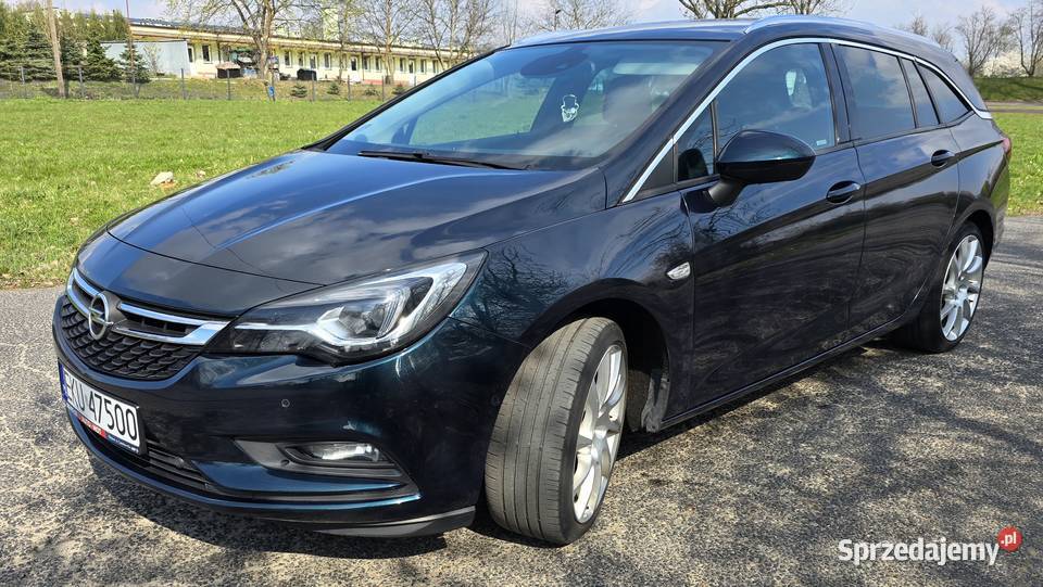 Sprzedam Opel Astra K 14 150 2016r zielony Kłodawa sprzedam