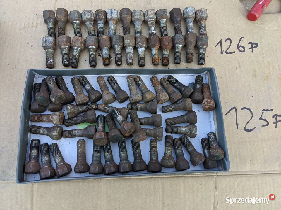 Polonez Fiat 125 śruby do kol stalowych i osobowe Stalowa Wola