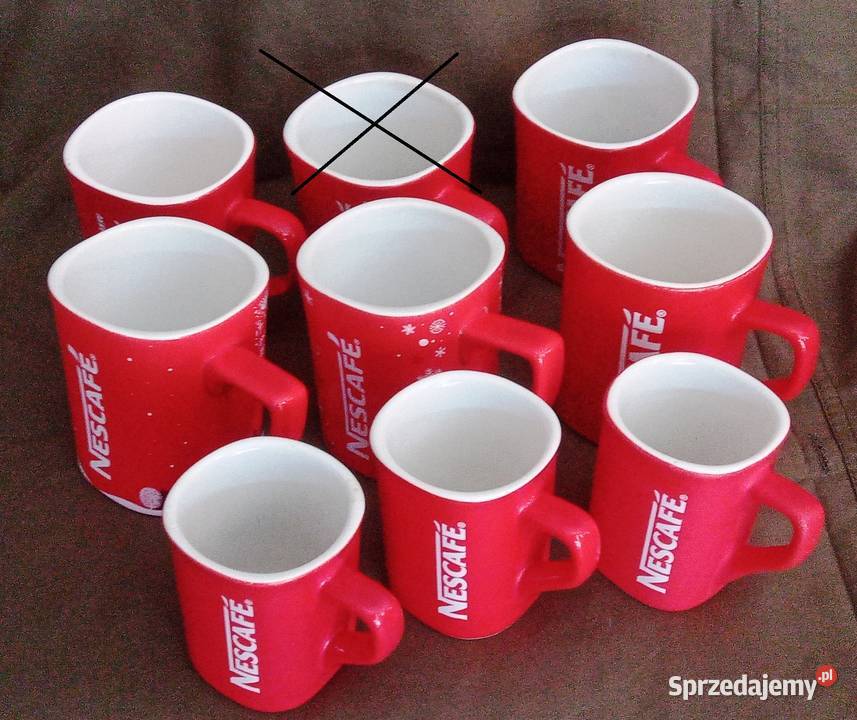 Kubki porcelanowe Nescafe 5 3 Legionowo