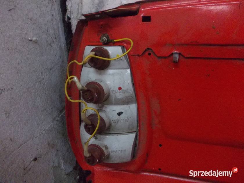 Kompletny tylny pas skoda 105 bez rdzy Bielsko-Biała sprzedam