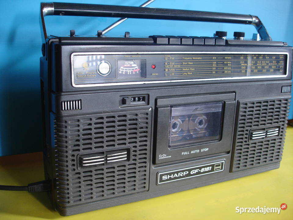 Radiomagnetofon SHARP GF8181 Radioodtwarzacze Zielona Góra sprzedam