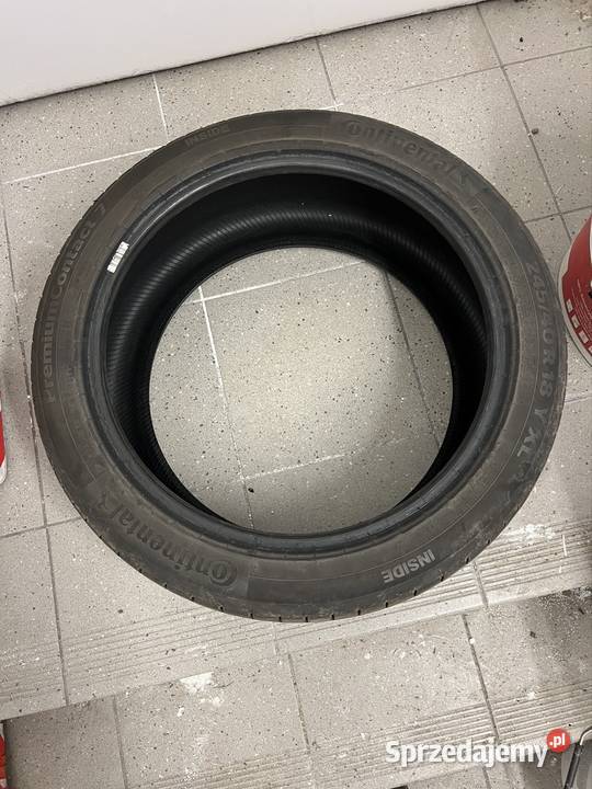 Letnie opony continental przemium contact 7 Wrocław sprzedam