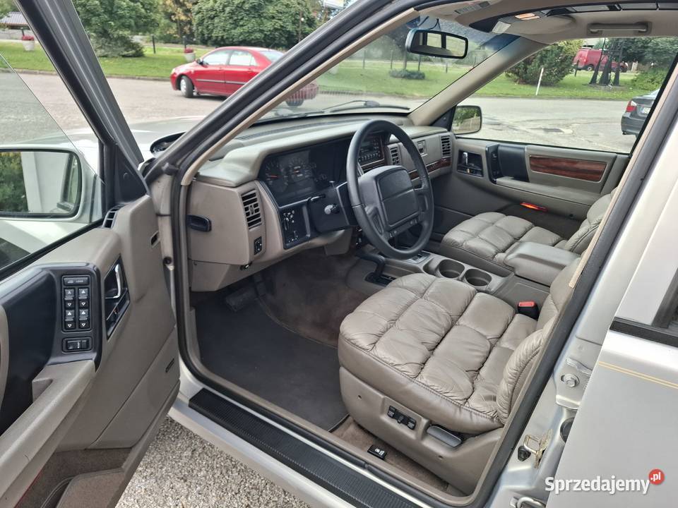 Jeep Grand Cherokee ZJ 52 V8 BenzynaGaz śląskie Kłobuck sprzedam