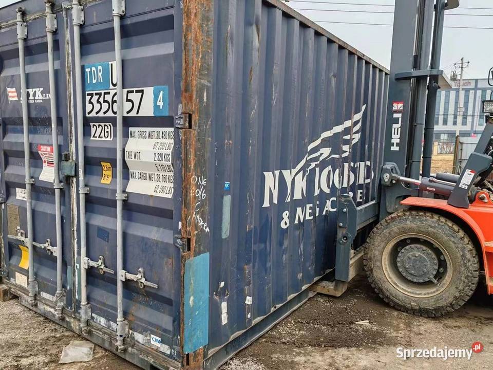 Kontener morski magazynowy 20DV 6 metrowy Praszka