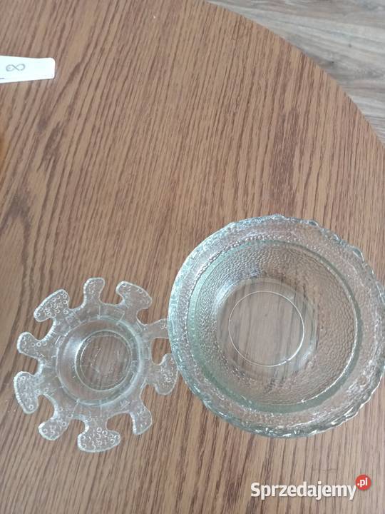 Szklana ikebana z czasów PRL Ząbkowice śląskie Strumień