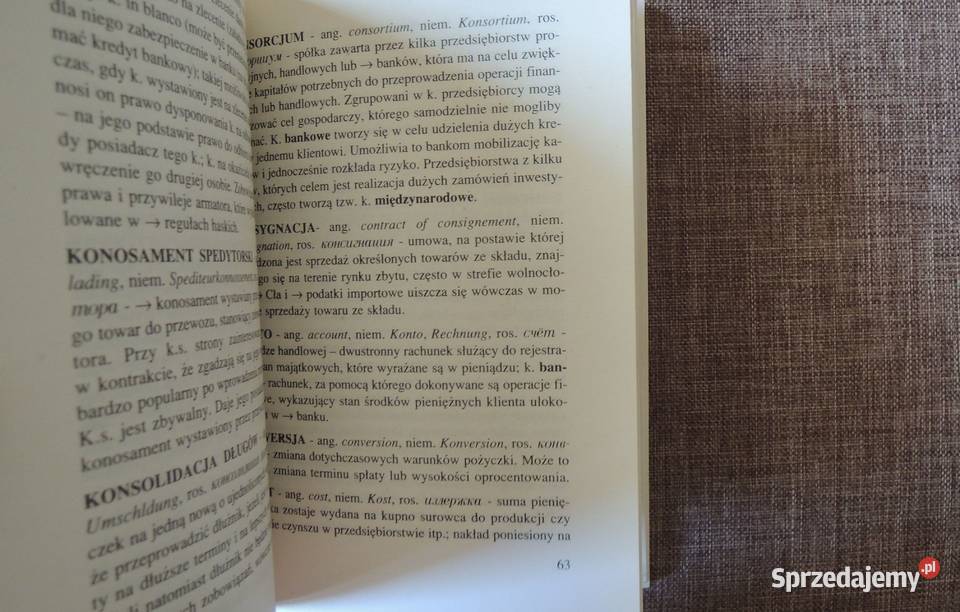 Mały słownik biznesmena Elżbieta Rumowska Pozostałe Białystok sprzedam