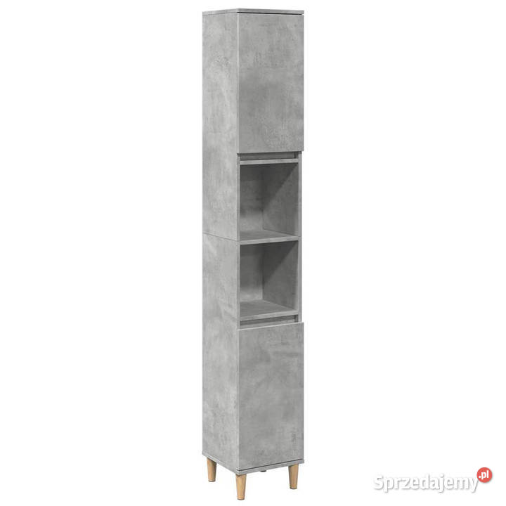 Szafka łazienkowa szarość betonu 30x30x190 Warszawa