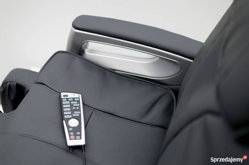 Fotel masujący grafitowy z ekspozycji sklepowej Kępno