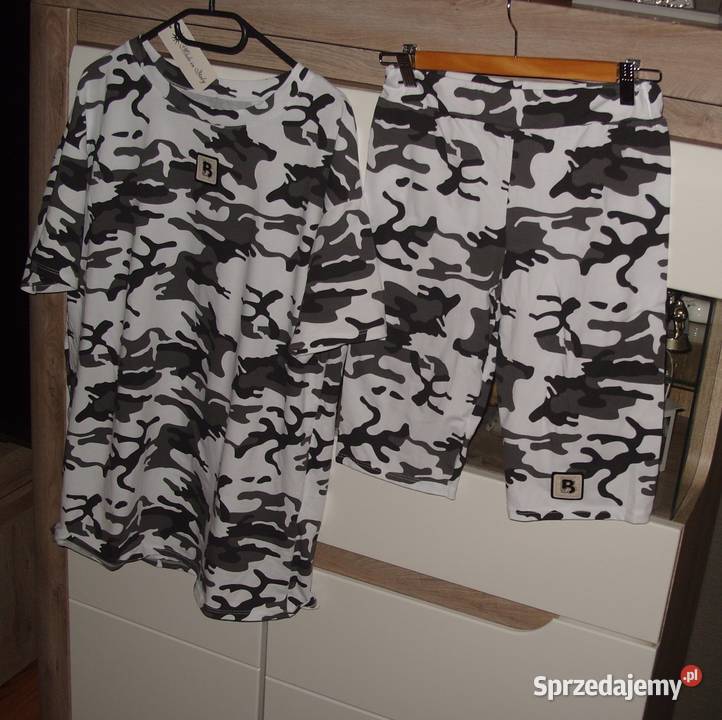 Bawełniany letni komplet Moro Bluzka Legginsy r sprzedam
