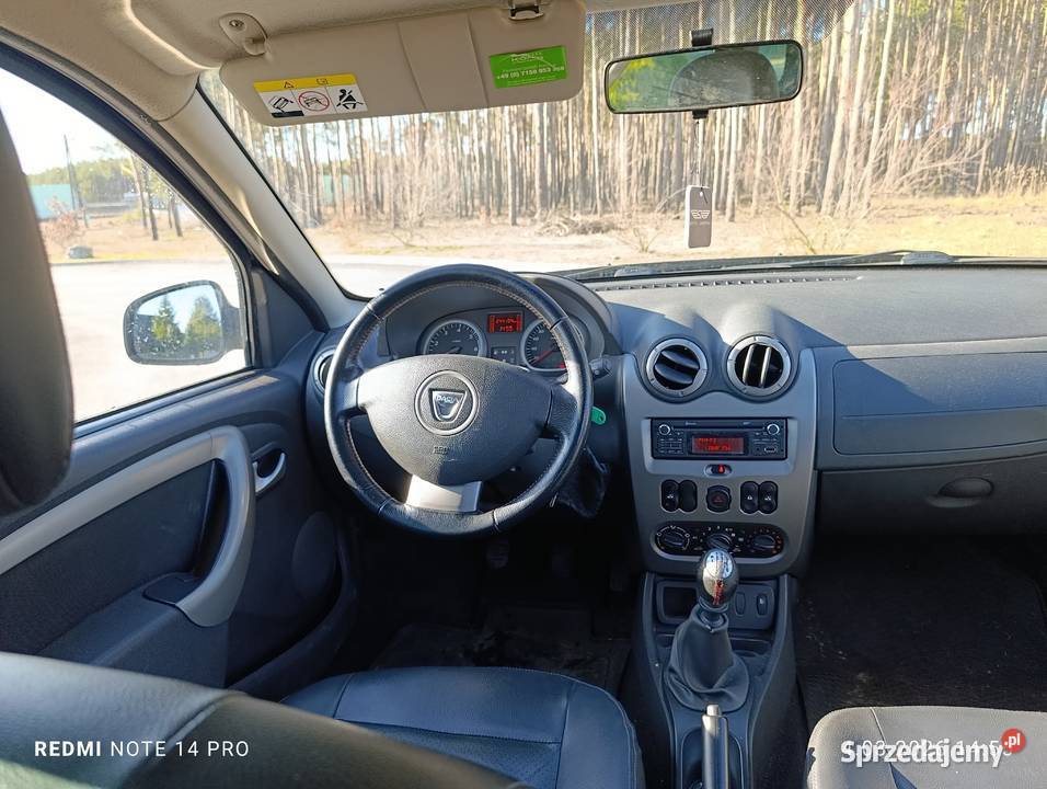 Dacia duster manualna Dacia lubuskie Nowa Sól