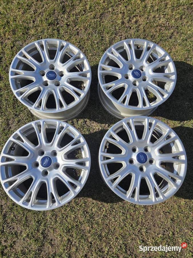 Piękne felgi 16 5x108 ford WYSYŁKA Samochodowe Opony i felgi Wadowice