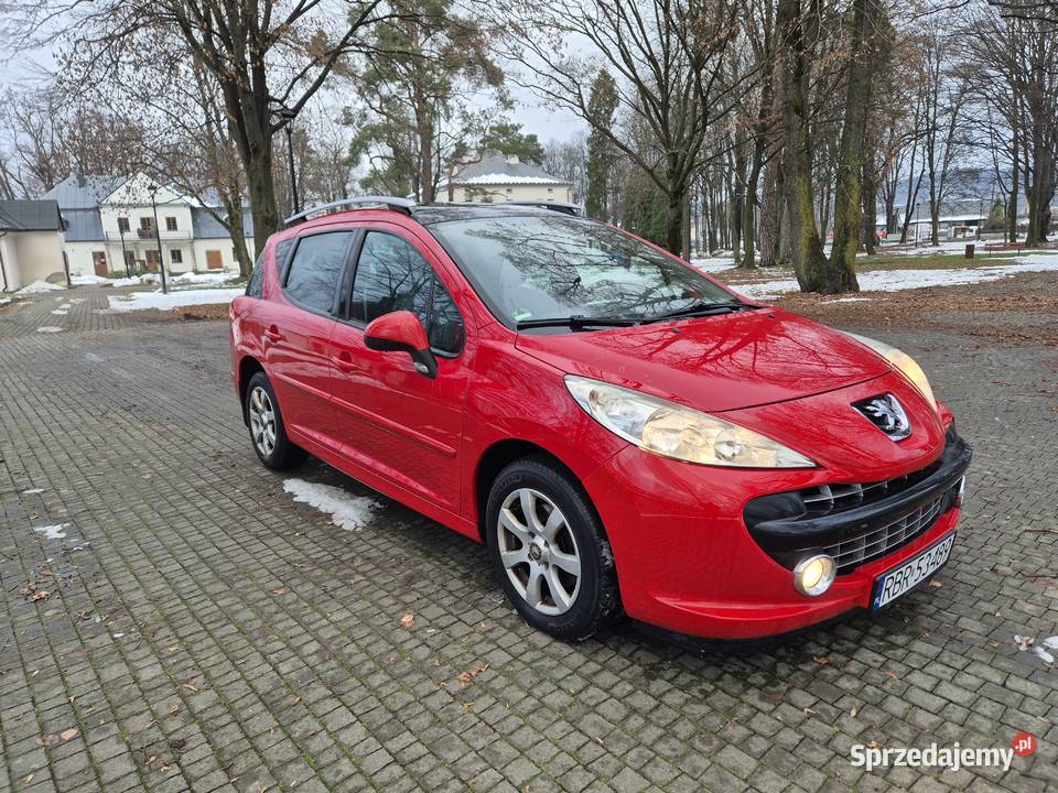 PEUGEOT 207 SW 14 Benzyna 2010 ABS Haczów