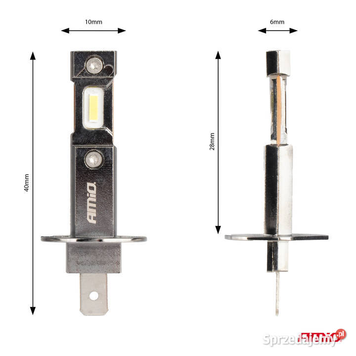 ŻARÓWKI LED AMIO H1 HYBRID CANBUS Gniezno