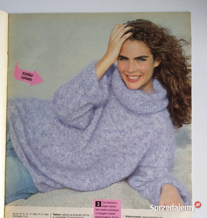 Modne Dzianiny Sandra 11993 Rok wydania 1993 Gdańsk