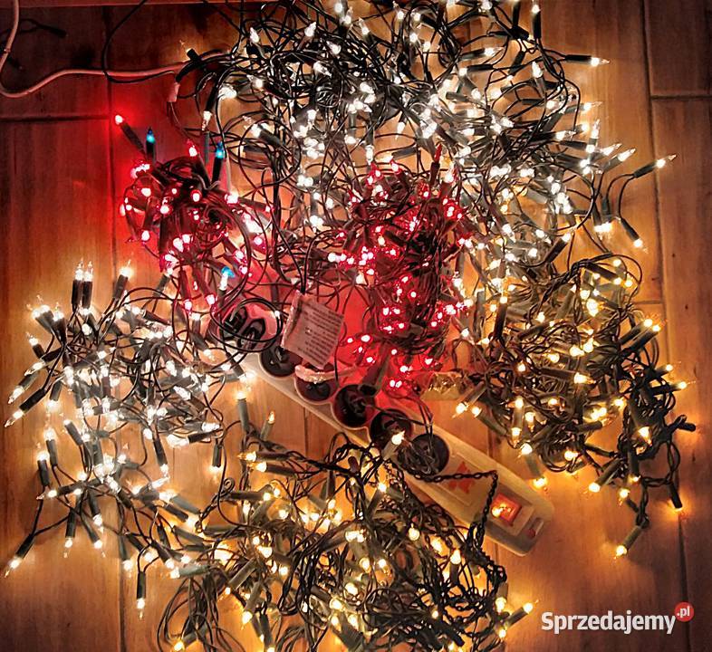 stare lampki choinkowe małopolskie Bukowno