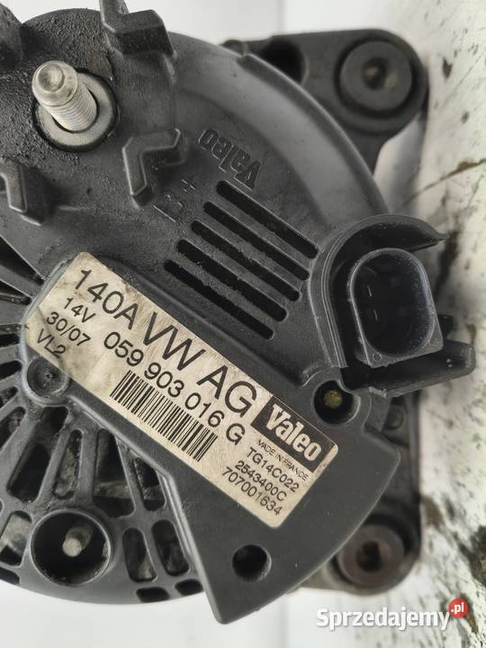 ALTERNATOR Audi A4 B8 30 TDI V6 valeo 059903016G Chełm