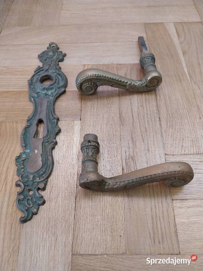 Okucia do drzwi mosiężne Wałbrzych