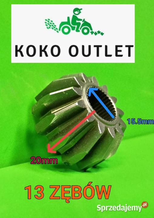 Traktorek kosiarka skrzynia biegów Peerless Kotłów