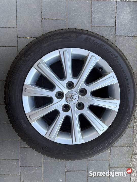 Koła felgi Toyota 5x1143 opony zimowe Yokohama Tomaszowice sprzedam