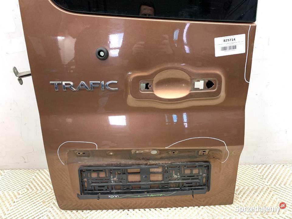 DRZWI TYLNE LEWE RENAULT TRAFIC III Bus BRĄZOWY podkarpackie