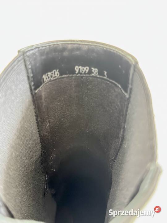 Carini skórzane buty 38 Kozaki