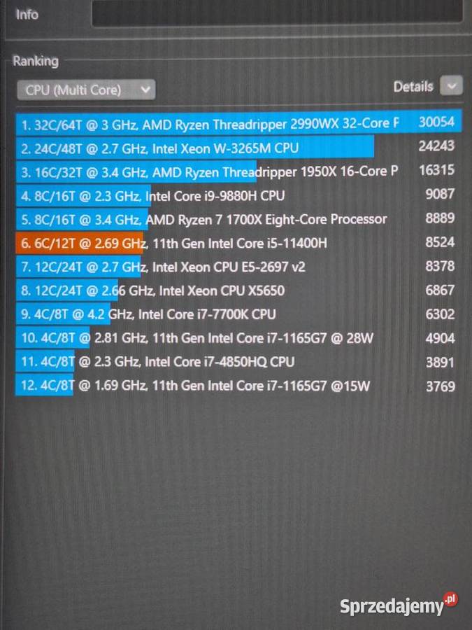 Laptop Acer Nitro 5 rtx 3050ti Gowino sprzedam