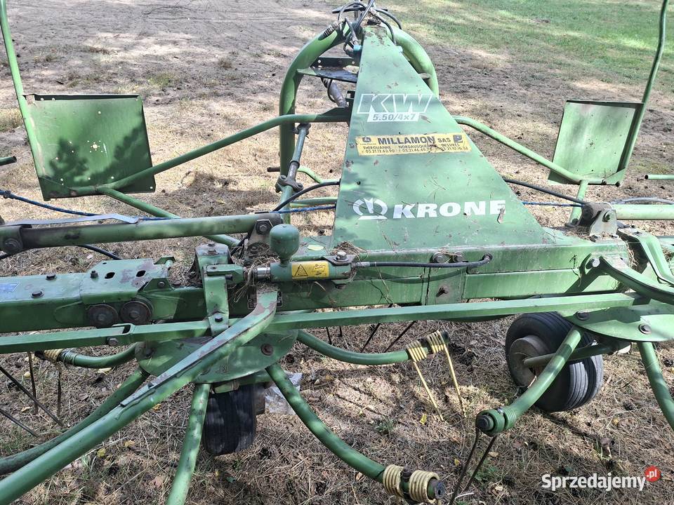 Przewracarka krone kw 550 Zgrabiarki i przetrząsacze Żelechlinek