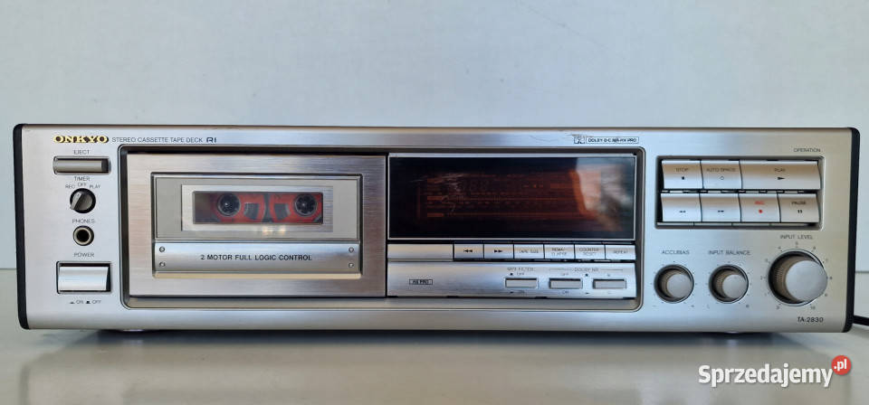 Magnetofon cassette deck ONKYO TA2830 TA 2830 Międzychód sprzedam