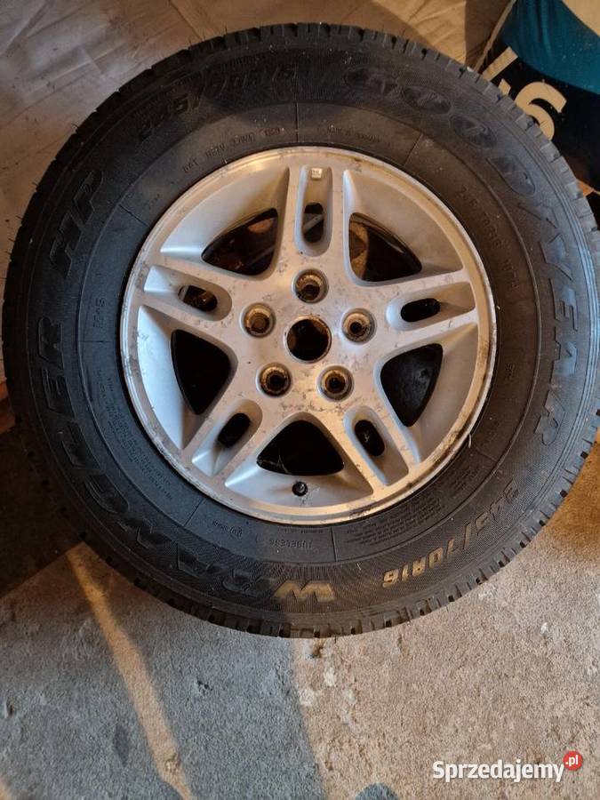 Koło zapasowe jeep wj opona 245 70 16r Sobieszyn