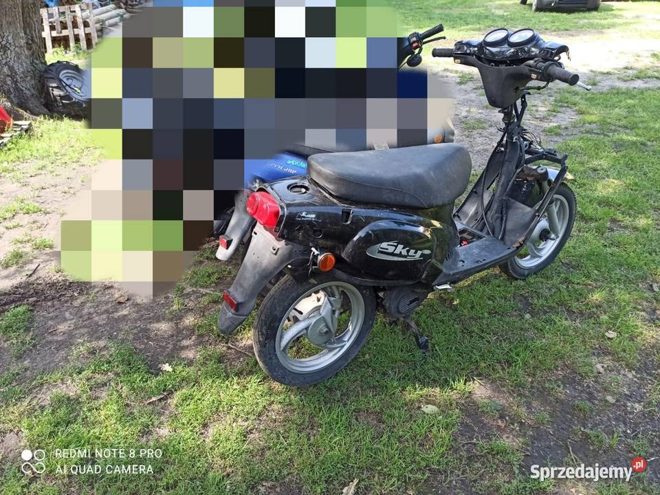 SKY skuter motorower automatyczna lubuskie Krosno Odrzańskie