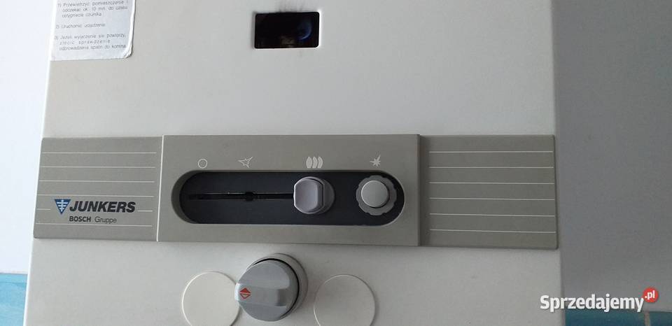 JUNKERS piecyki gazowe lazienkowe Warszawa