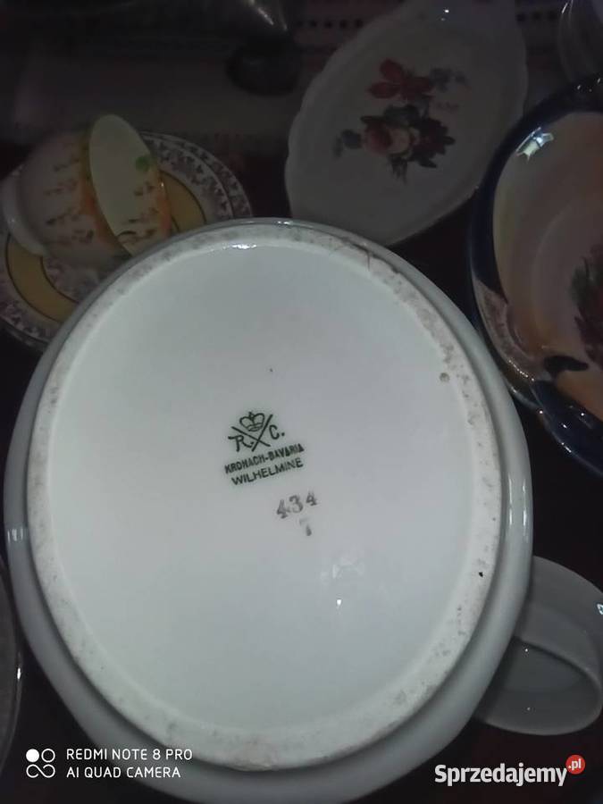 Dzbanek Rosenthal Wilhelmine KRONACH Bavaria Gdańsk