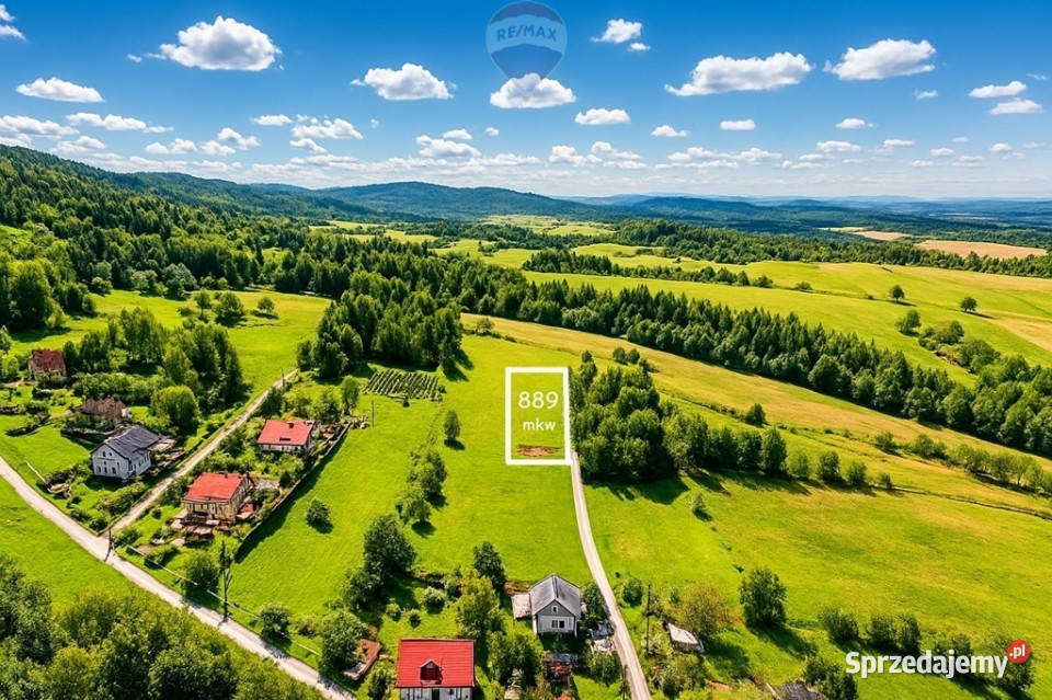 Działka z malowniczym widokiem 20m Andrychów
