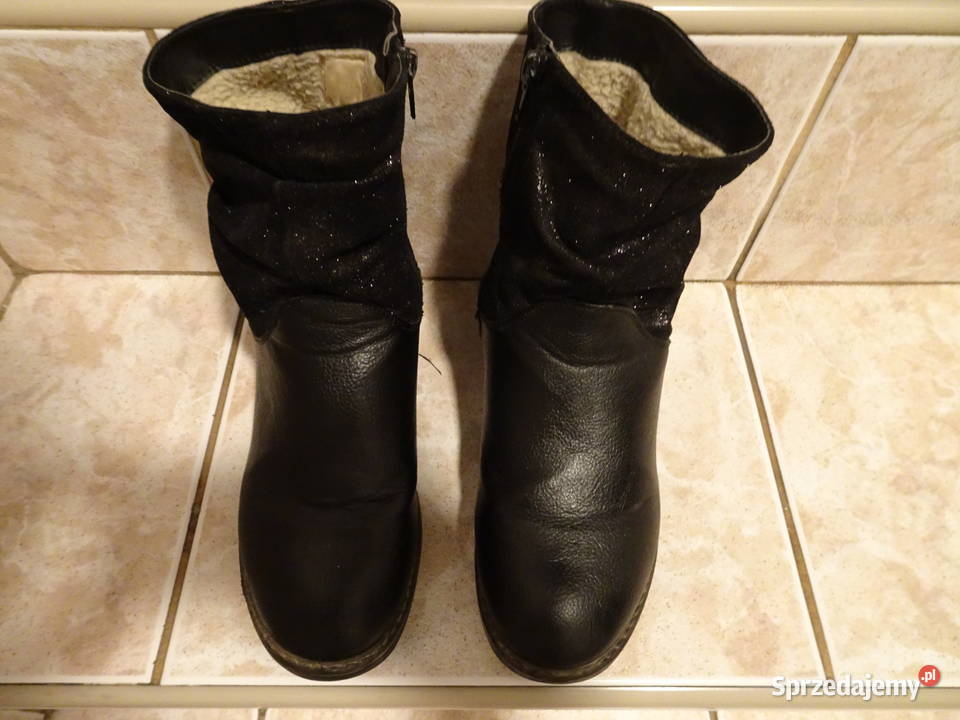 buty botki dziewczęce rozmiar 35 Kozaczki mazowieckie Warszawa
