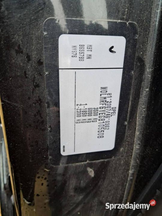 Opel Movano Komorniki