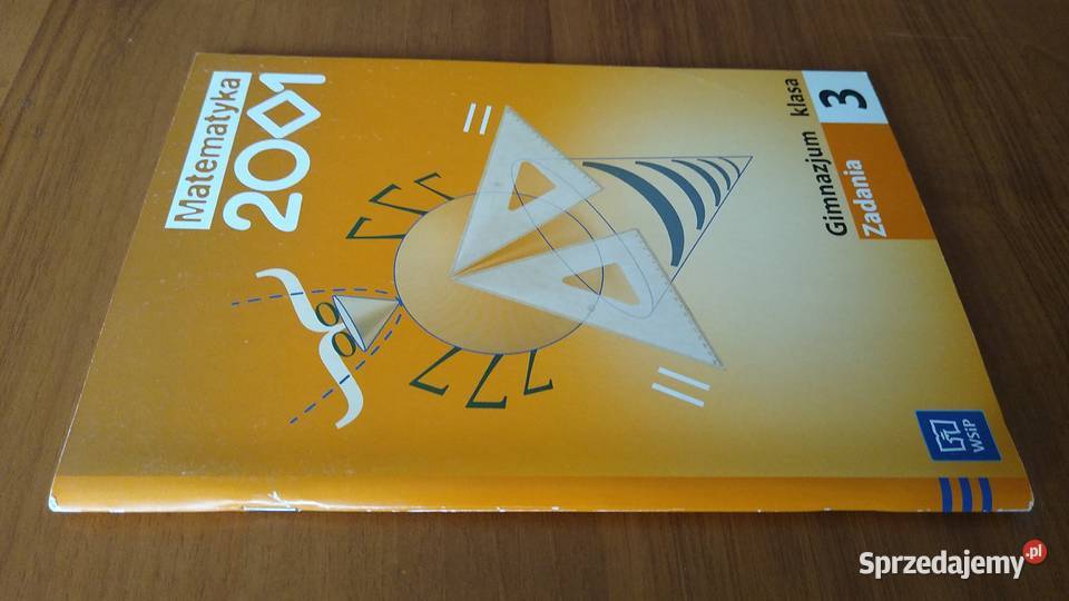 Matematyka 2001 gimnazjum klasa 3 zadania Anna Gdańsk sprzedam