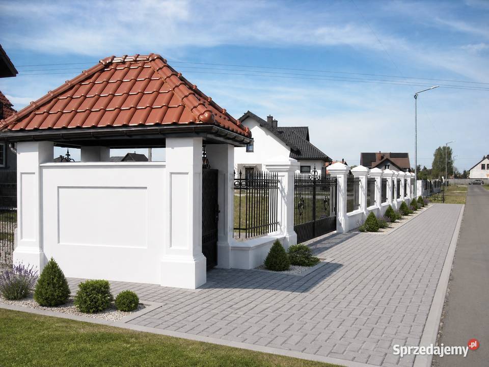 Słupy Dworkowe Ogrodzenia Betonowe Słupki Elementy betonowe Gdańsk