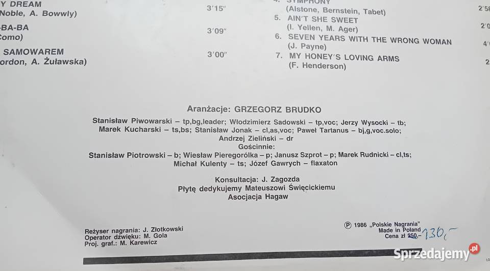 LP Please Asocjacja Hagaw PNMuza 1985 r SX 2223 Koźminek