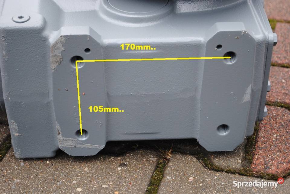 Motoreduktor kątowy 22kw 177obrmin SIEMENS Kargowa