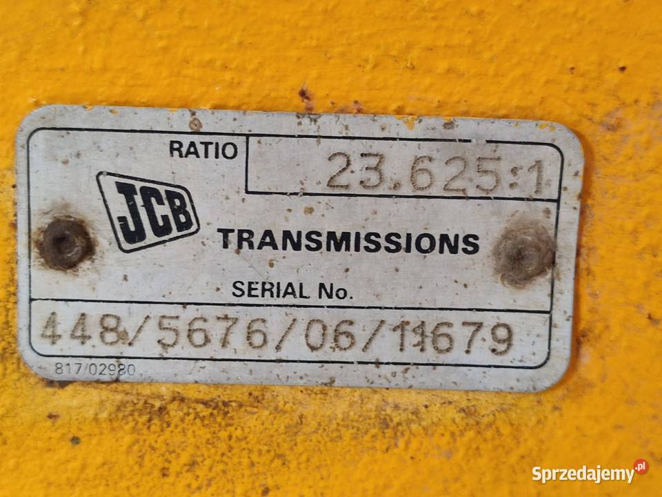 Most napędowy 8X35 44817302P JCB 530 SX Wilkowo