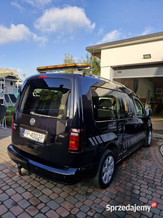 Okazja Volkswagen Caddy 16 tdi 2013r Maxi 7 1600cm3 Wyrzysk sprzedam