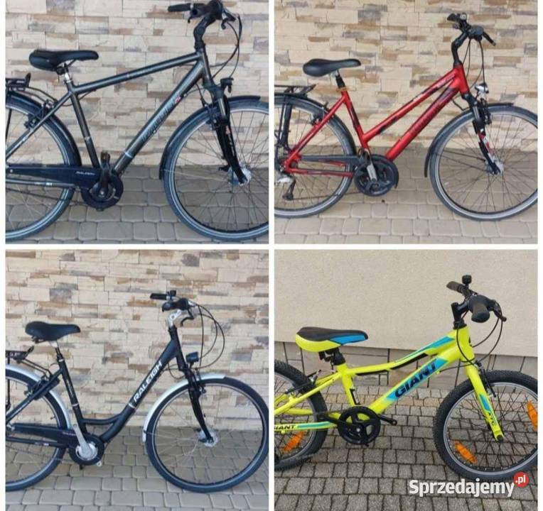 Rower meski damski górski dziecięcy Kołaczyce