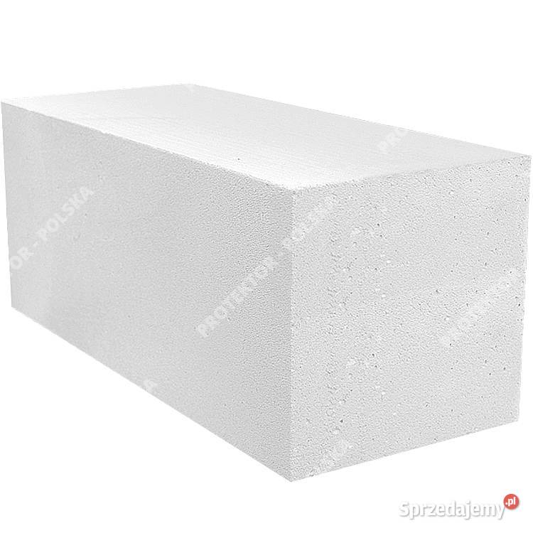 HH 24 bloczek beton biały równy cegła budowy lubelskie Lublin