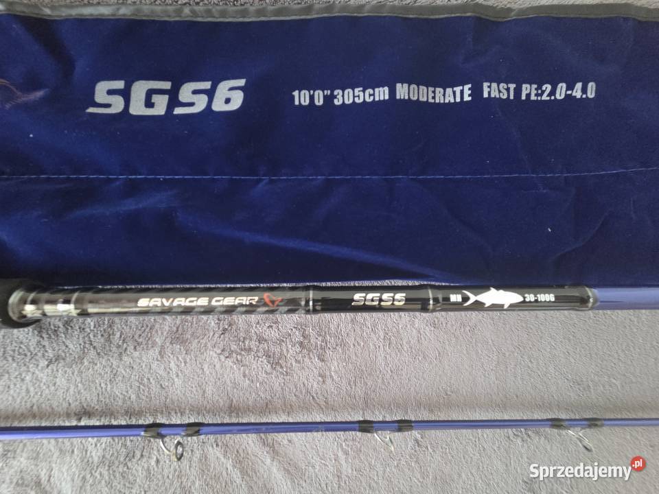 Wędka spining Savage Gear SGS6 305 małopolskie