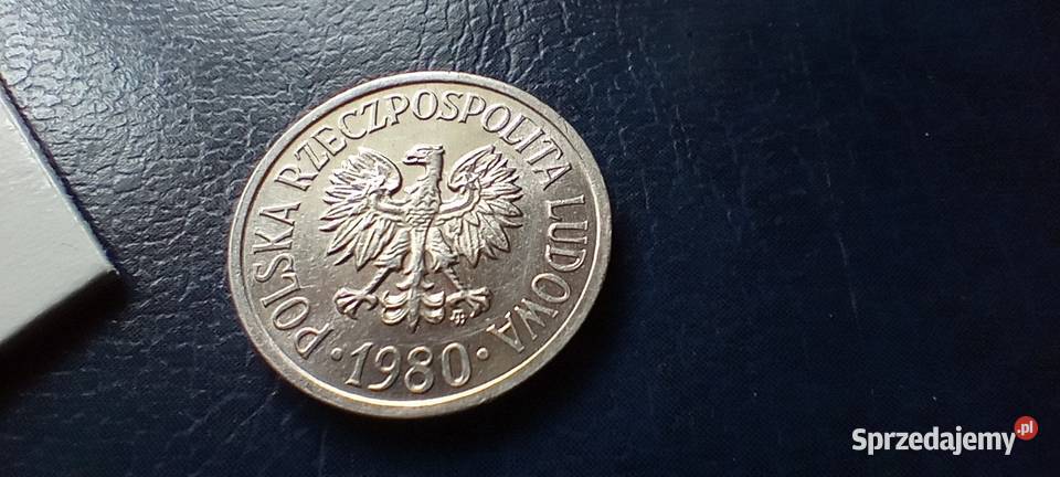 Stare monety 20 groszy 1980 PRL Polska podkarpackie sprzedam