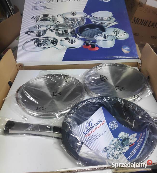 Garnki Komplet garnków 22 el Bohmann II gatunek