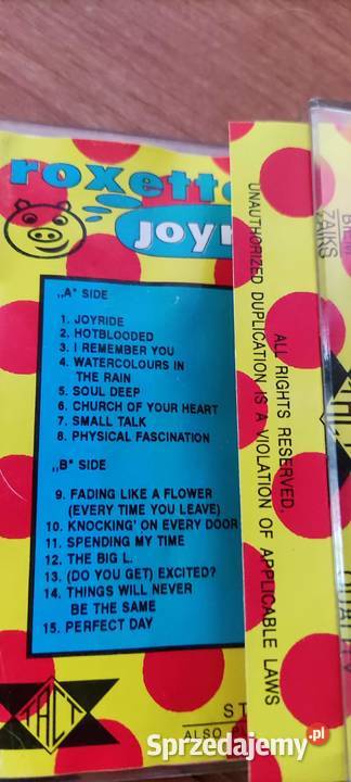 Roxette joyride śląskie Gliwice