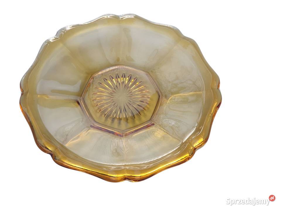 Stara szklana patera talerz misa ozdobna w Cieszyn sprzedam